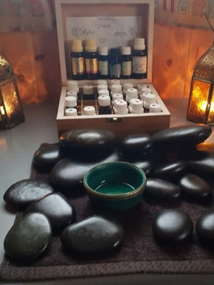 Hot Stones Oil Shepherds Rest Massage Therapist Aromatherapy Holistic Therapy Stoke on Trent Staffordshire Cheshire